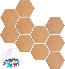 10pcs hexagon cork for sale  COVENTRY