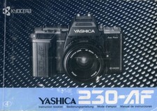 Yashica 230 instruction for sale Yashica 230 instruction for sale  SOLIHULL