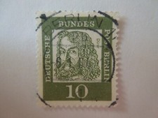 Deutsche bundespost briefmarke gebraucht kaufen  Wallerfangen