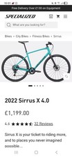Specialized sirrus 4.0 for sale  ST. AUSTELL