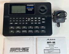 Usado, Máquina de bateria estéreo Alesis SR-16 24 bits com cabo de alimentação e manual TESTADO FUNCIONANDO comprar usado  Enviando para Brazil