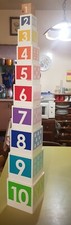 Cubes educatifs bois d'occasion  Courtry