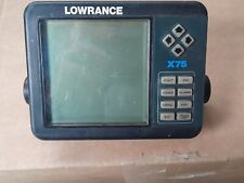 Lowrance x75 fishfinder for sale  GREAT YARMOUTH