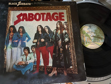 BLACK SABBATH VINYL LP SABOTAGE 1975 BS 2822 OZZY Osbourne VG+ vinyl tested comprar usado  Enviando para Brazil