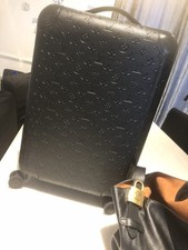 mala de mão Louis Vuitton couro preto 55 comprar usado  Enviando para Brazil