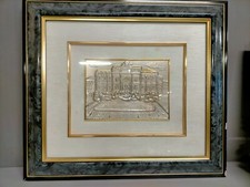 Quadro rilievo argento usato  Roma