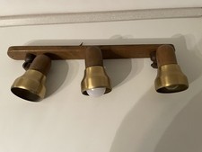 Leuchtstrahler holz messing gebraucht kaufen  Gütersloh