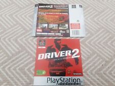 PS1 - Driver 2 Platinum jaquette avant et arriere seulement - Playstation PAL comprar usado  Enviando para Brazil