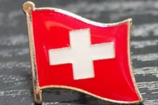 Swiss metal flag for sale  NEWTON-LE-WILLOWS
