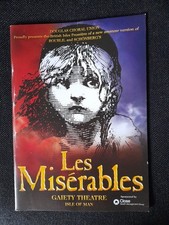 Les miserables programme for sale  UK
