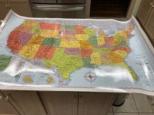 wall us rand map mcnally for sale wall us rand map mcnally for sale Fort Pierce