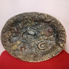 Plat ovale faience d'occasion Plat ovale faience d'occasion  Desvres