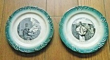 Anciennes assiettes porcelaine d'occasion  Boulogne-sur-Mer