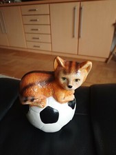 Spardose fussball katze gebraucht kaufen  St. Blasien