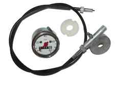 🎱SET 17" Tacho BIANCO Schnecke Welle Hercules Mofa Prima M 2 3 4 5 Optima Moped comprar usado  Enviando para Brazil