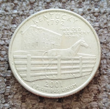 Quarter dollar 2001 gebraucht kaufen  Essen