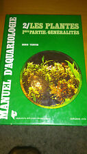 Manuel aquariologie denis d'occasion  Montpellier-