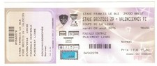 Ticket collection football d'occasion  Saint-Sever