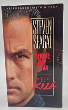 Steven Segal Twin pack-Hard To Kill /Above the Law (VHS), usado comprar usado  Enviando para Brazil