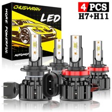 Usado, Lâmpadas combo de farol alto e baixo para Volvo XC60 2010-2017 4X H7 H11 comprar usado  Enviando para Brazil