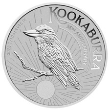 Platinmünze kookaburra 2025 gebraucht kaufen  Fürstenau