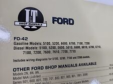 Shop manual ford for sale  Clarksville