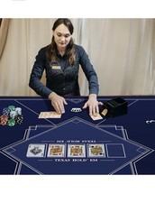 Blue square poker for sale  ELLESMERE PORT