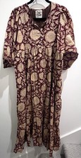 Vestido longo River Goddess marrom estampa floral tamanho XS/S comprar usado  Enviando para Brazil