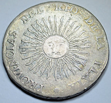 Usado, Moeda de sol 1815 Argentina Potosi prata 4 reais genuína antiga colonial data chave comprar usado  Enviando para Brazil