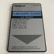 ROLAND  CARD RAM M512  X TASTIERE ESPANDER ROLAND  comprar usado  Enviando para Brazil