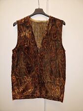 Gilet nero oro usato  Brescia