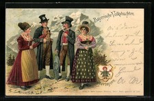 Lithographie bayerische tracht gebraucht kaufen Lithographie bayerische tracht gebraucht kaufen  Berlin