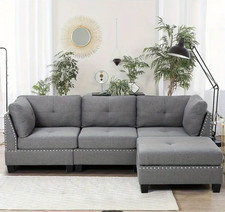 Corner seater couch for sale  TIPTON