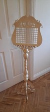 Ornate cream metal for sale  SEVENOAKS