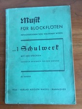 Noten blockflöte 1935 gebraucht kaufen  Bamberg