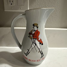 Jarro Johnnie Walker etiqueta vermelha cerâmica fina Staffordshire Inglaterra Duncan Fox  comprar usado  Enviando para Brazil
