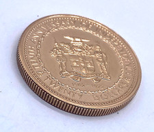 Moeda de ouro 1972 Jamaica 10º aniversário de independência prova 20 dólares 15,6 g, usado comprar usado  Enviando para Brazil