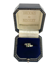 Emerald diamond ring for sale  LIVERPOOL