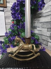 Vintage brass rocking for sale  SLEAFORD