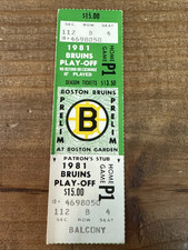 1981 boston bruins for sale  Houston