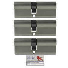 3X Cilindro Profilo 85 Mm 40/45 +10 Chiavi Con Codice comprar usado  Enviando para Brazil