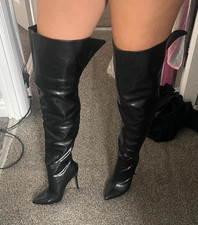 Sxxy black leather for sale  DAVENTRY
