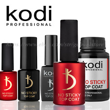 Kodi Professional No Sticky TOP Coat Art 7ml. Com flocos. LED gel acabamento brilhante comprar usado  Enviando para Brazil