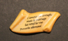 Fève proverbe allemand d'occasion  Vallon-Pont-d'Arc
