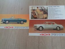 Peugeot catalogue pub d'occasion  Vesoul