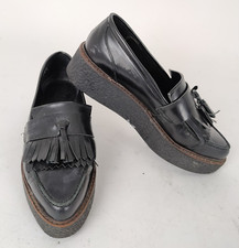 Mocassini nero flat usato  Sacile