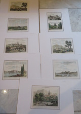 Lot old engravings d'occasion  Expédié en Belgium