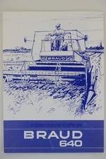 Prospectus brochure moissonneu d'occasion  Auneau