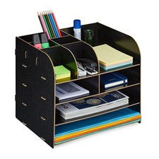 Relaxdays organizer scrivania usato  Roccagloriosa