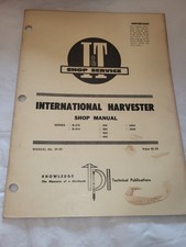 Shop service manual for sale  Valparaiso